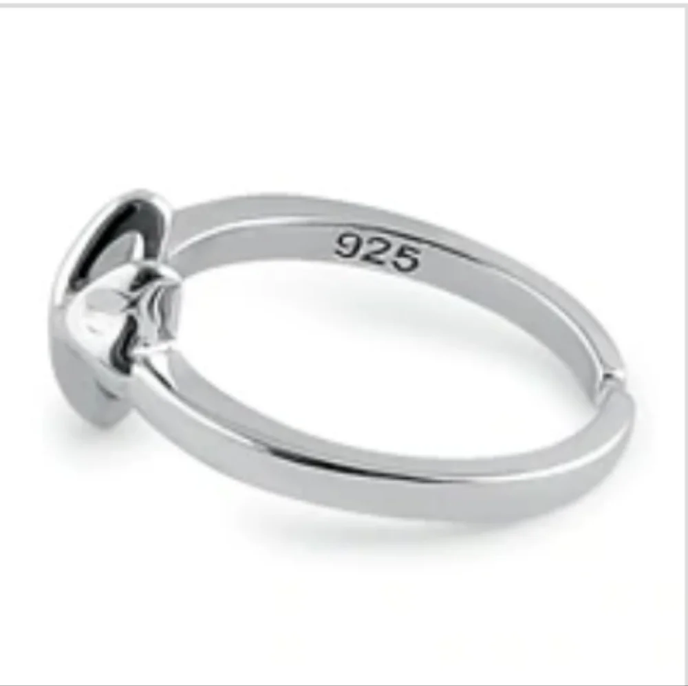 -Sterling Silver Fox Toe Ring. SALE 10.00 - Picture 4 of 5